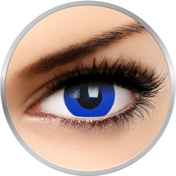 Fancy Blue Saphire – lentile de contact colorate albastre anuale – 360 purtari (2 lentile/cutie) brand Phantasee cu comanda online