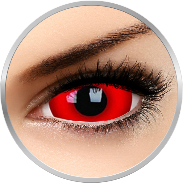 Fancy Daredevil – lentile de contact colorate rosii anuale – 360 purtari (2 lentile/cutie) brand Phantasee cu comanda online