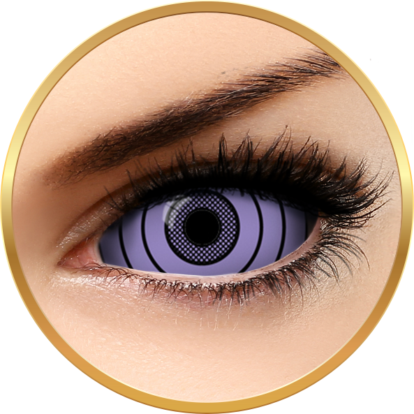 Fantaisie Sclera Rinnegan Purple - lentile de contact pentru Halloween anuale - 365 purtari (2 lentile/cutie) brand Auva Vision cu comanda online