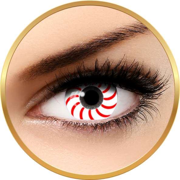 Fantaisie Spiral Red- lentile de contact pentru Halloween anuale – 365 purtari (2 lentile/cutie) brand Auva Vision cu comanda online