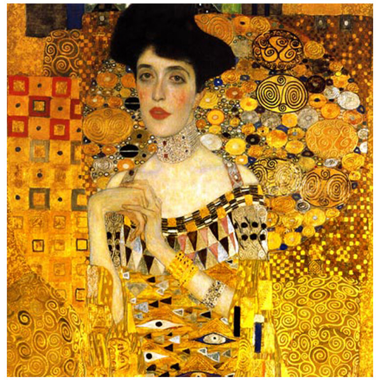 Laveta microfibra Klimt Golden Lady marca Green Ideas cu comanda online