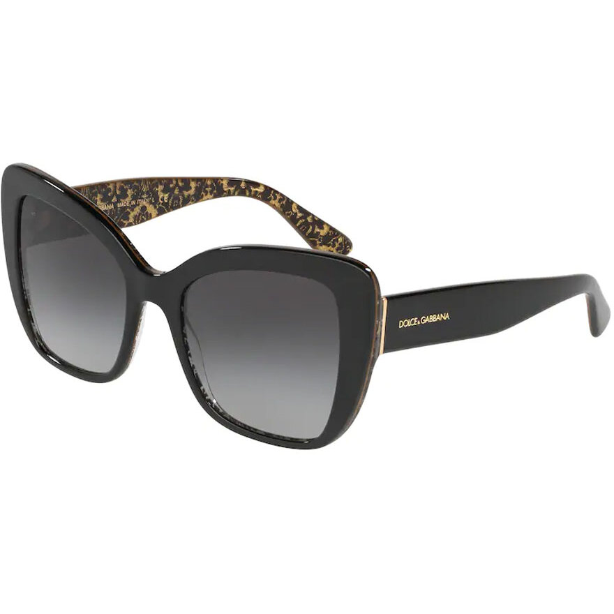 Ochelari de soare dama Dolce & Gabbana DG4348 32158G Butterfly originali cu comanda online