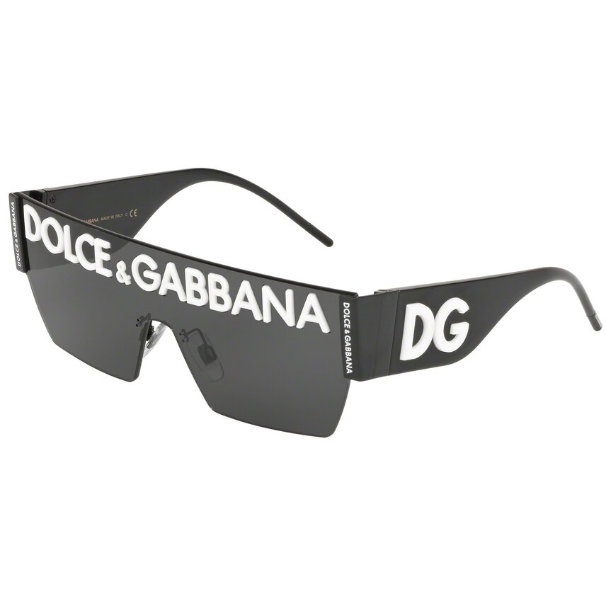 Ochelari de soare unisex Dolce & Gabbana DG2233 01/87 Rectangulari originali cu comanda online