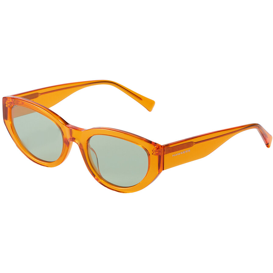 Ochelari de soare unisex Hawkers 400026 Orange Petite Ovali originali cu comanda online