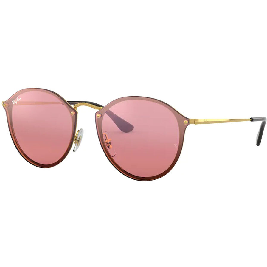 Ochelari de soare unisex Ray-Ban RB3574N 001/E4 Rotunzi originali cu comanda online