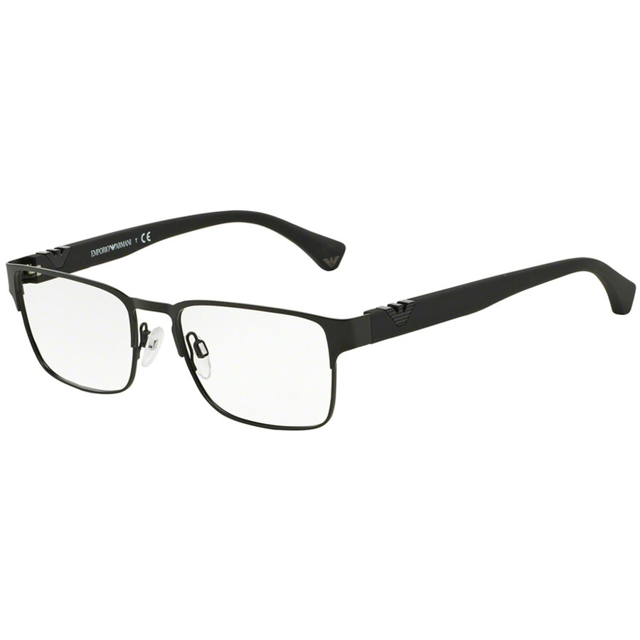 Rame ochelari de vedere Emporio Armani barbati EA1027 3001 Rectangulare originale cu comanda online