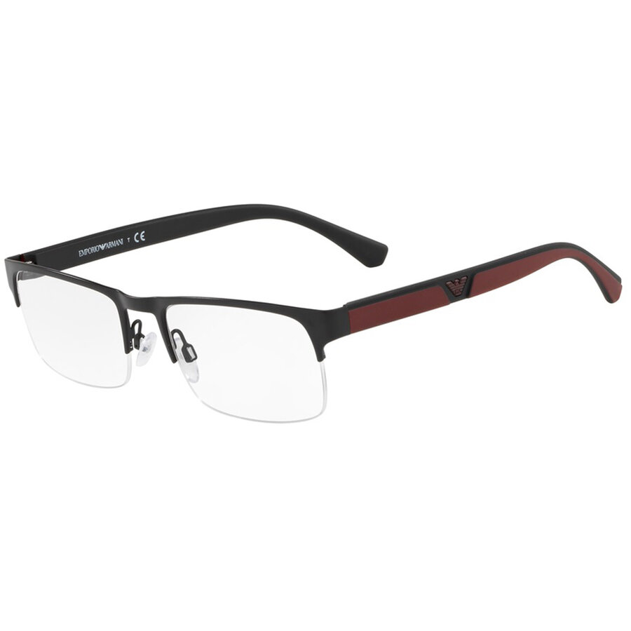 Rame ochelari de vedere Emporio Armani barbati EA1072 3001 Rectangulare originale cu comanda online