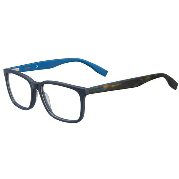 Rame ochelari de vedere barbati BOSS ORANGE (S) BO0267 I8V BLUE HAVANA Rectangulare originale cu comanda online