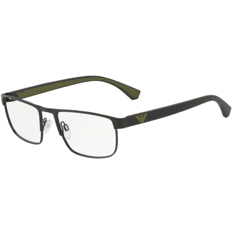 Rame ochelari de vedere barbati Emporio Armani EA1086 3001 Rectangulare originale cu comanda online