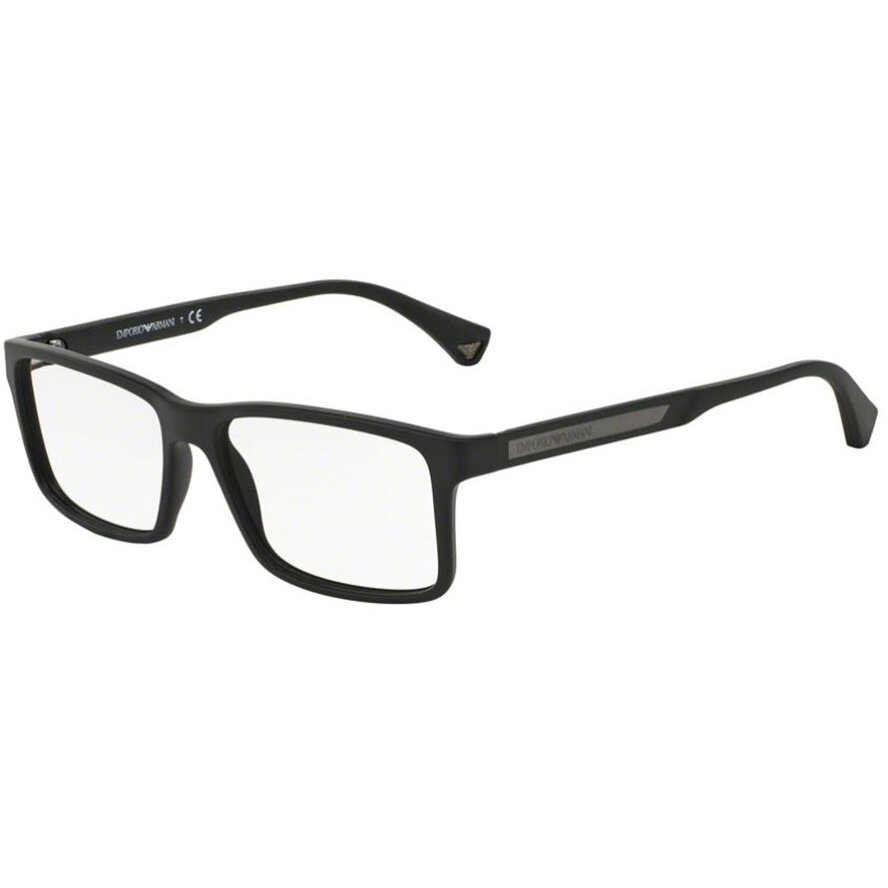 Rame ochelari de vedere barbati Emporio Armani EA3038 5063 Rectangulare originale cu comanda online