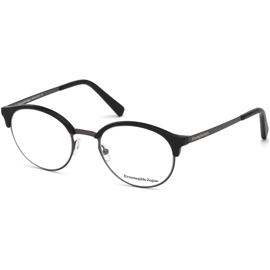 Rame ochelari de vedere barbati Ermenegildo Zegna EZ5015 002 Rotunde originale cu comanda online