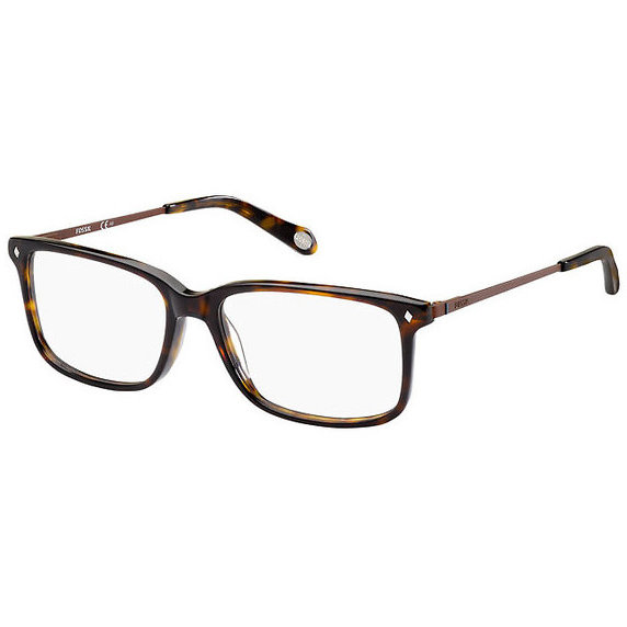 Rame ochelari de vedere barbati FOSSIL FOS 6020 GAU Rectangulare originale cu comanda online