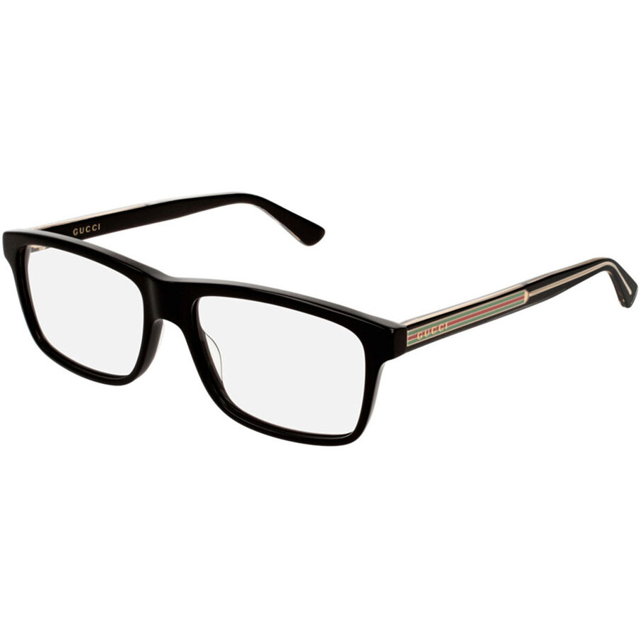 Rame ochelari de vedere barbati Gucci GG0384O 001 Rectangulare originale cu comanda online