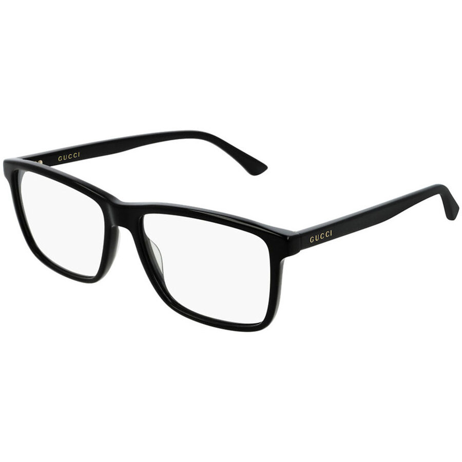 Rame ochelari de vedere barbati Gucci GG0407O 001 Rectangulare originale cu comanda online