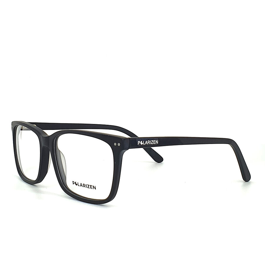 Rame ochelari de vedere barbati Polarizen WD1108 C1 Rectangulare originale cu comanda online