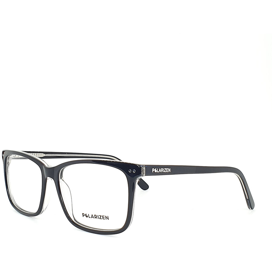 Rame ochelari de vedere barbati Polarizen WD1108 C6 Rectangulare originale cu comanda online