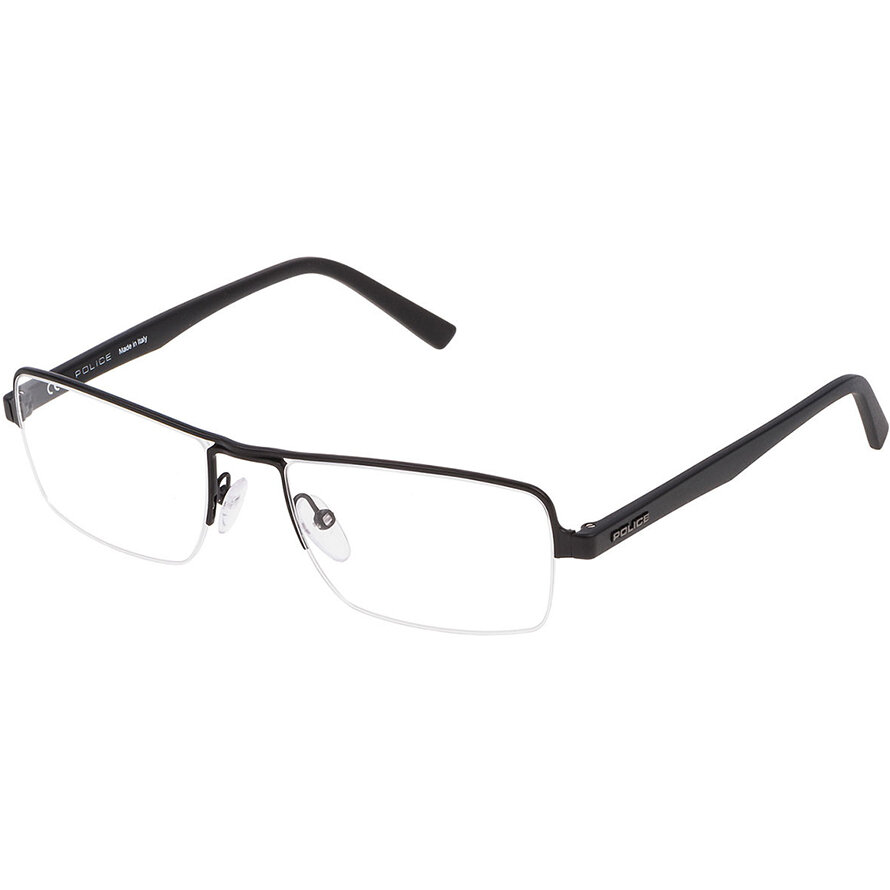 Rame ochelari de vedere barbati Police VPL257 0531 Rectangulare originale cu comanda online