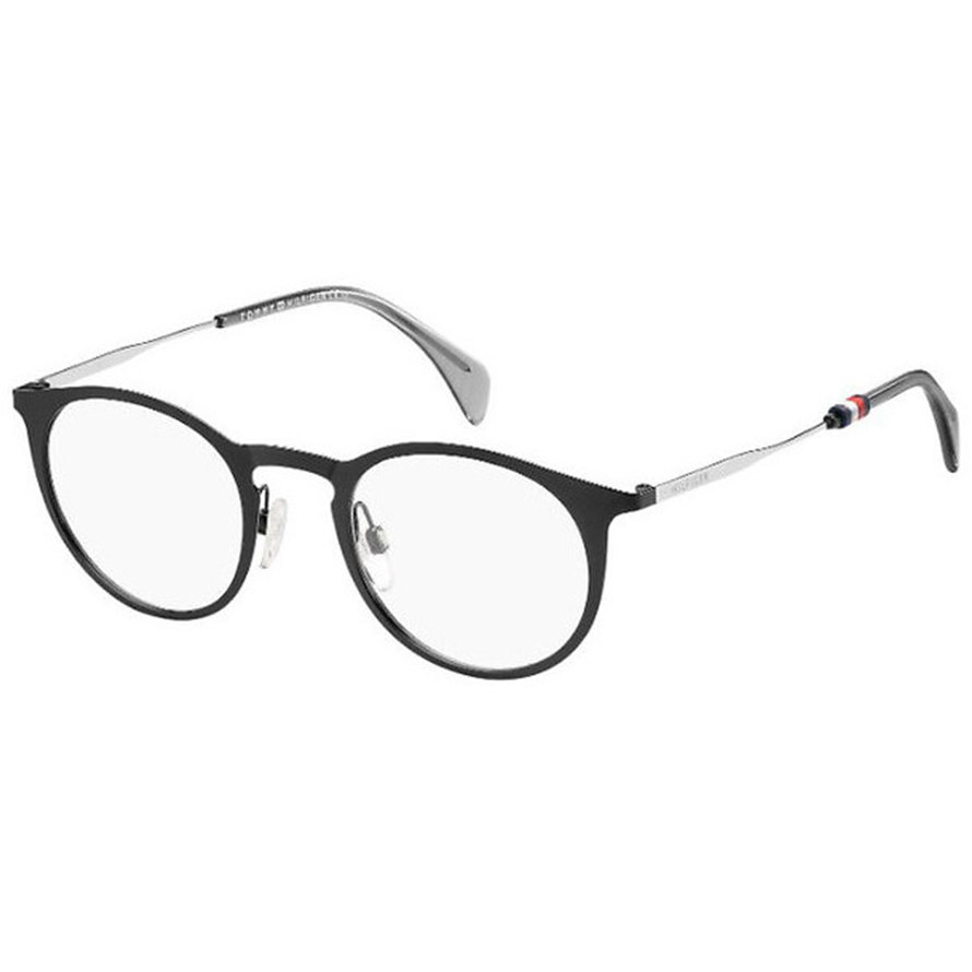 Rame ochelari de vedere barbati TOMMY HILFIGER TH 1514 807 BLACK Rotunde originale cu comanda online