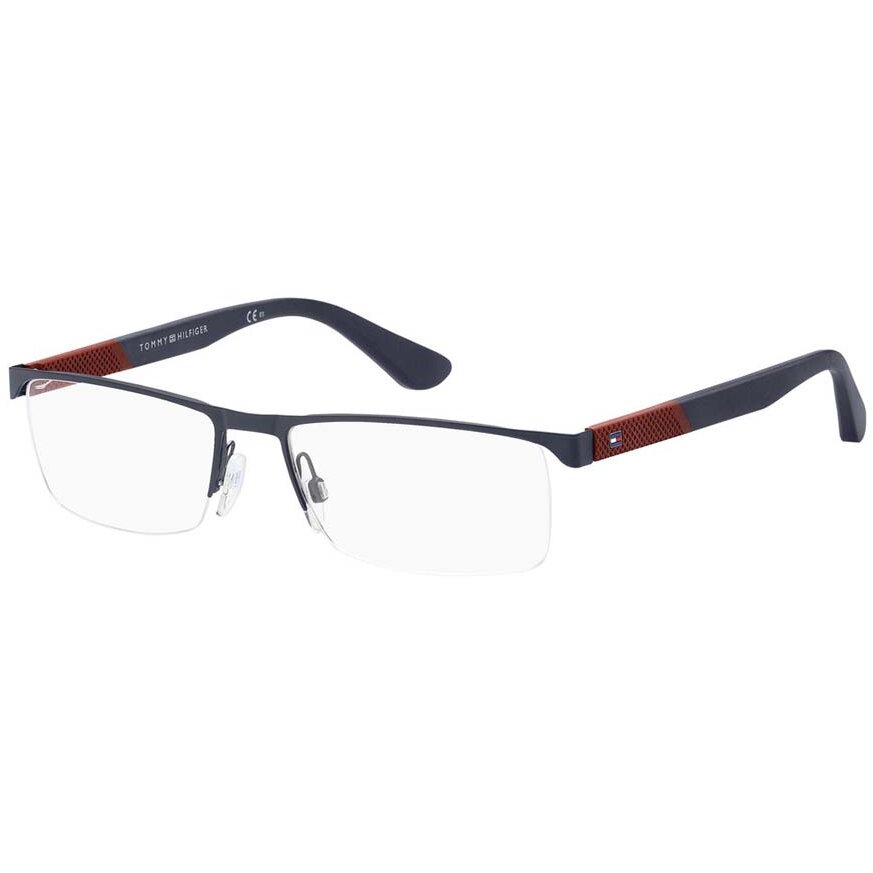 Rame ochelari de vedere barbati Tommy Hilfiger TH 1562 FLL Rectangulare originale cu comanda online