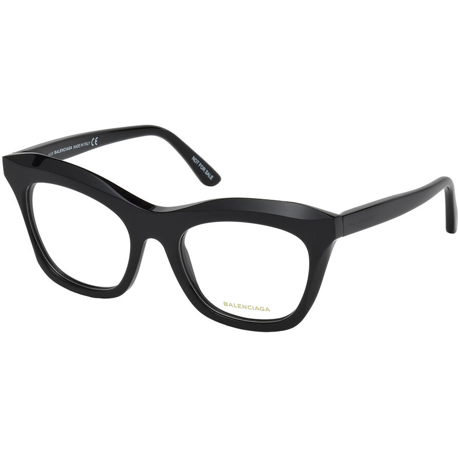 Rame ochelari de vedere dama Balenciaga BA5075 001 Ochi de pisica originale cu comanda online