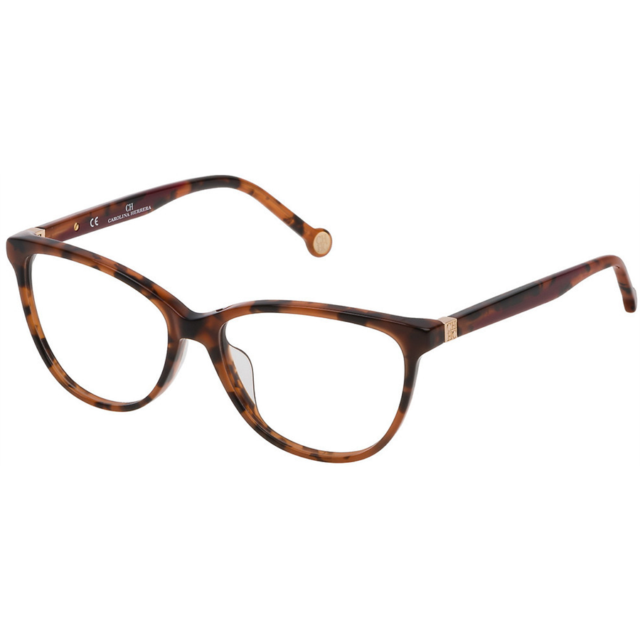 Rame ochelari de vedere dama Carolina Herrera VHE770 01FG Trapez originale cu comanda online