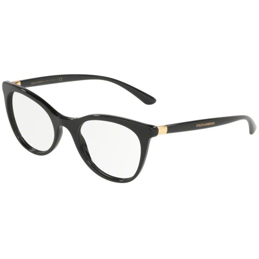 Rame ochelari de vedere dama Dolce & Gabbana 0DG3312 501 Ochi de pisica originale cu comanda online