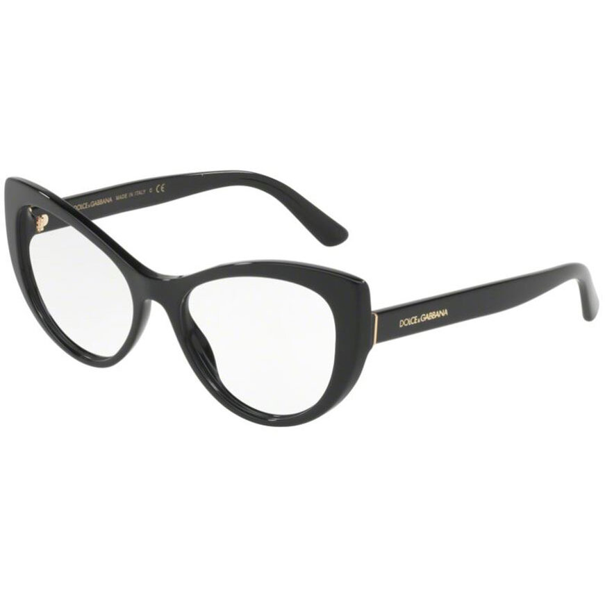 Rame ochelari de vedere dama Dolce & Gabbana DG3285 501 Ochi de pisica originale cu comanda online