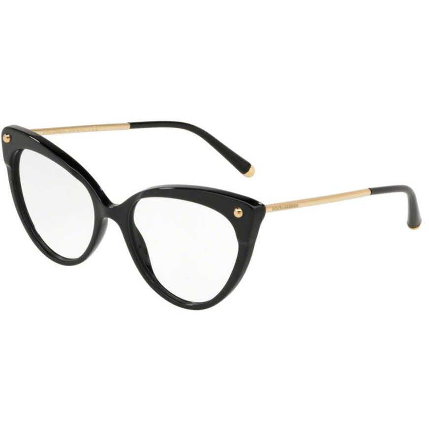 Rame ochelari de vedere dama Dolce & Gabbana DG3291 501 Ochi de pisica originale cu comanda online