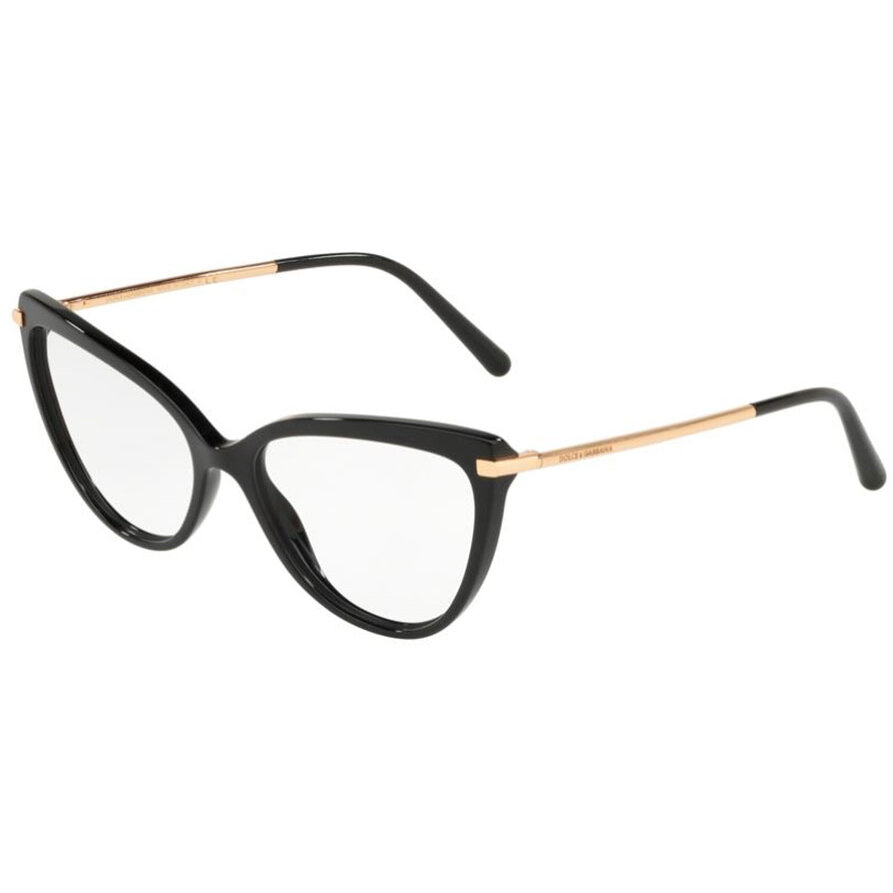 Rame ochelari de vedere dama Dolce & Gabbana DG3295 501 Ochi de pisica originale cu comanda online