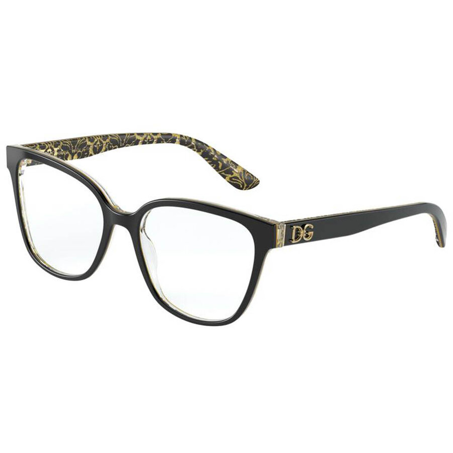 Rame ochelari de vedere dama Dolce & Gabbana DG3321 3215 Patrate originale cu comanda online