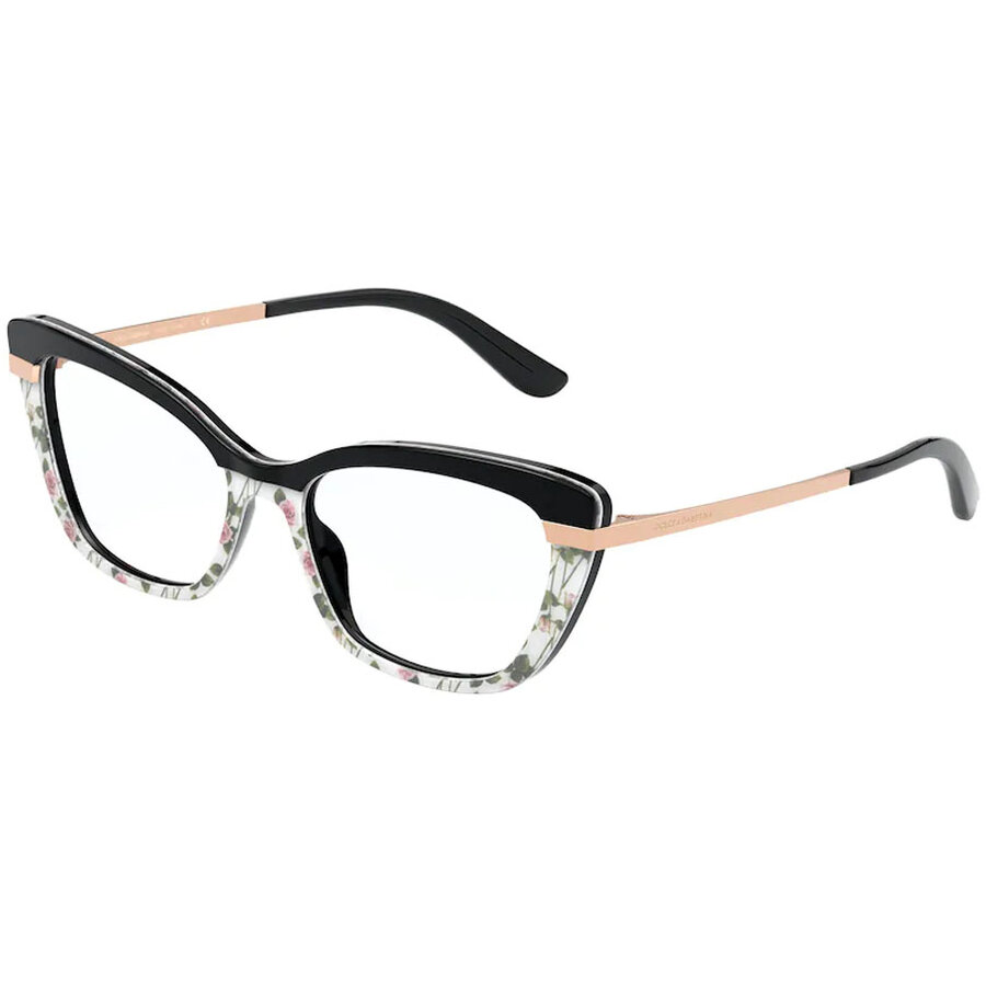 Rame ochelari de vedere dama Dolce & Gabbana DG3325 3250 Ochi de pisica originale cu comanda online