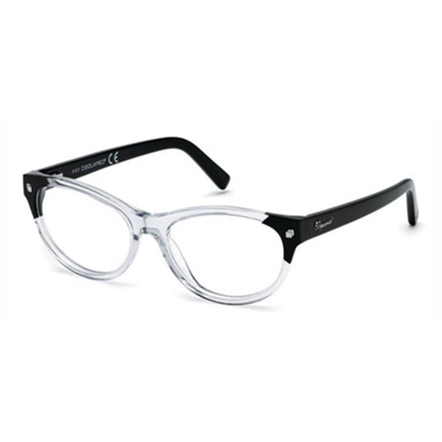 Rame ochelari de vedere dama Dsquared DQ5142 027 Rectangulare originale cu comanda online