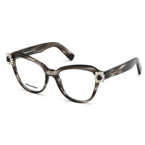 Rame ochelari de vedere dama Dsquared DQ5212 020 Ochi de pisica originale cu comanda online