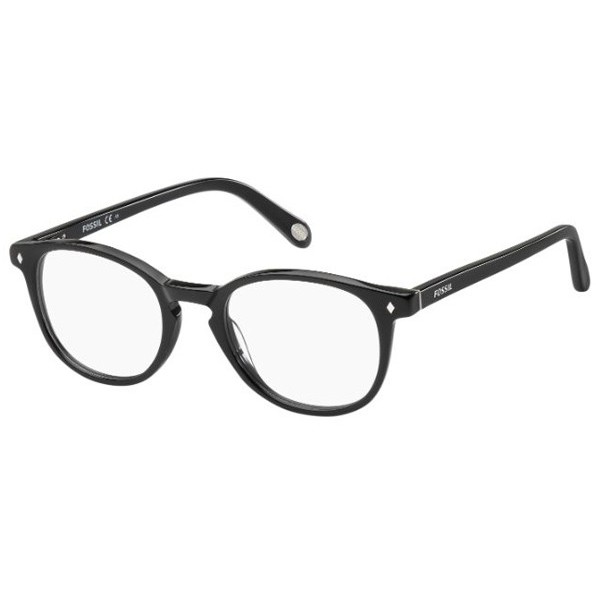 Rame ochelari de vedere dama FOSSIL FOS6043 807 BLACK Ovale originale cu comanda online