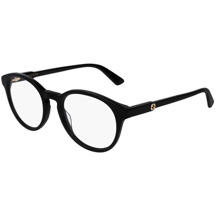 Rame ochelari de vedere dama Gucci GG0485O 001 Rotunde originale cu comanda online