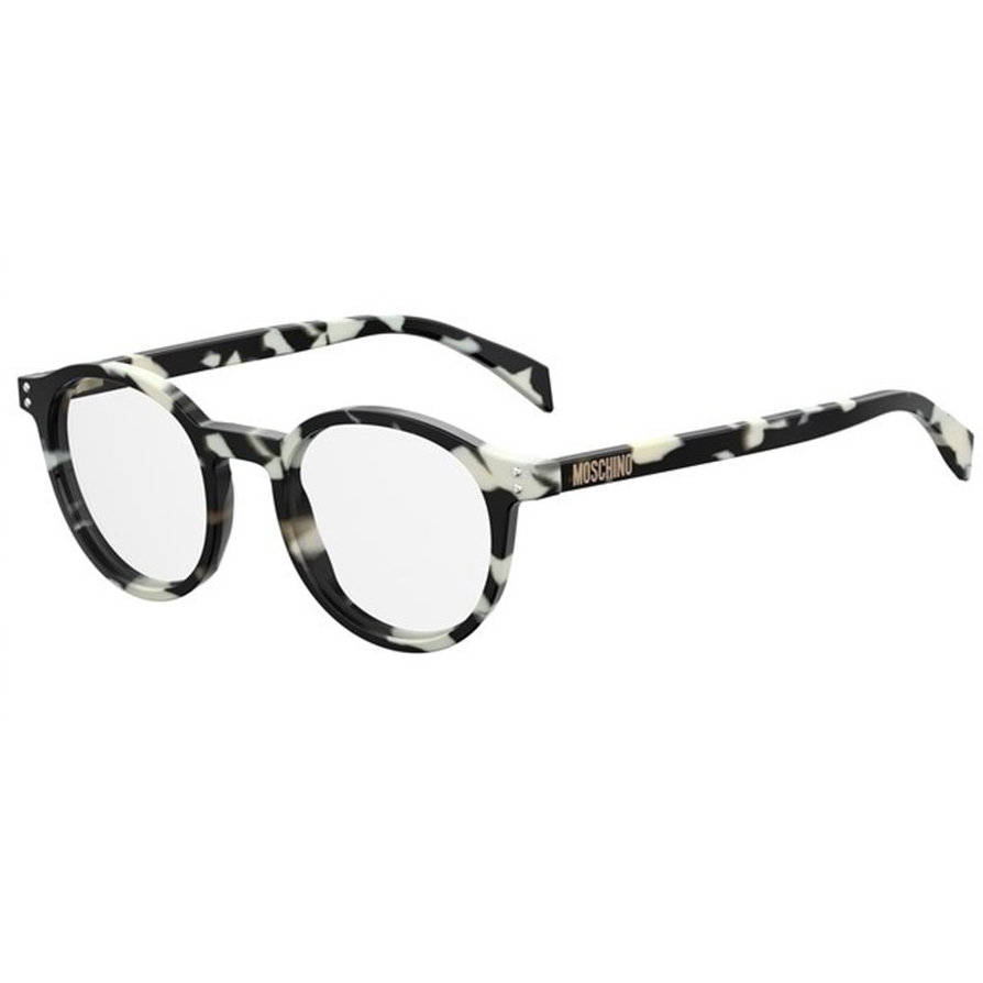 Rame ochelari de vedere dama MOSCHINO MOS502 WR7 Rotunde originale cu comanda online