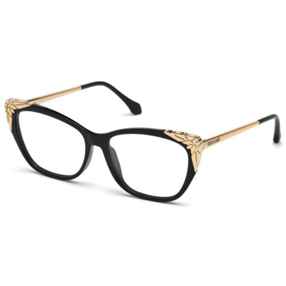 Rame ochelari de vedere dama Roberto Cavalli RC5008 001 Ochi de pisica originale cu comanda online