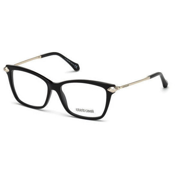 Rame ochelari de vedere dama Roberto Cavalli RC5066 001 Rectangulare originale cu comanda online
