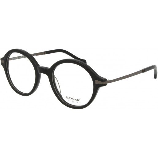 Rame ochelari de vedere dama SOVER SO5370-48-BLK Rotunde originale cu comanda online