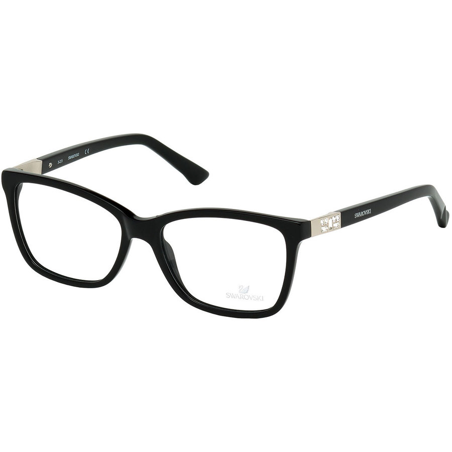 Rame ochelari de vedere dama Swarovski SK5194 001 Rectangulare originale cu comanda online