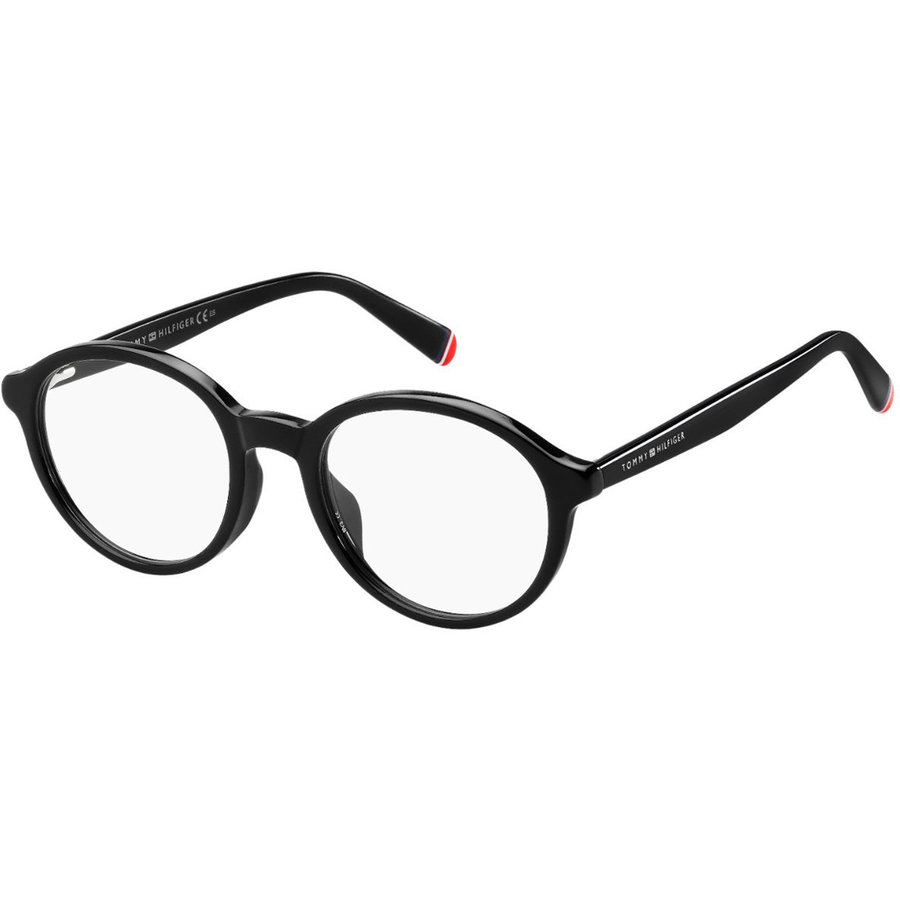 Rame ochelari de vedere dama TOMMY HILFIGER TH 1587/G 807 BLACK Rotunde originale cu comanda online