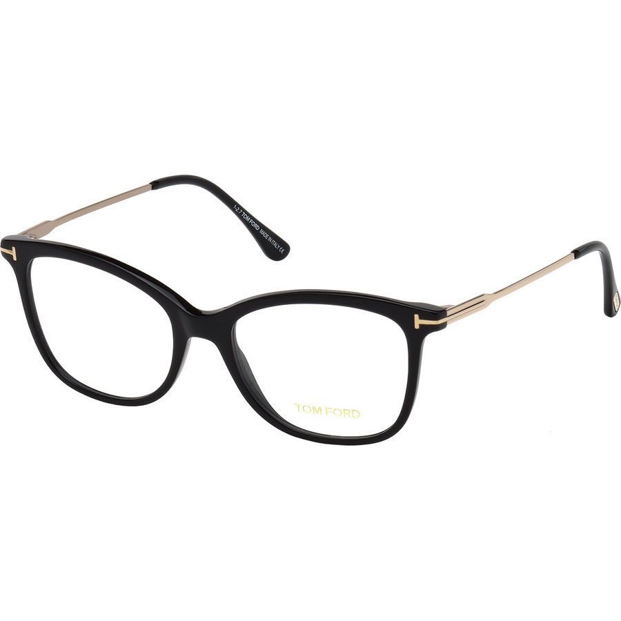 Rame ochelari de vedere dama Tom Ford FT5510 001 Ochi de pisica originale cu comanda online
