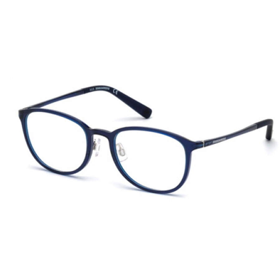 Rame ochelari de vedere unisex Dsquared DQ5220 090 Patrate originale cu comanda online
