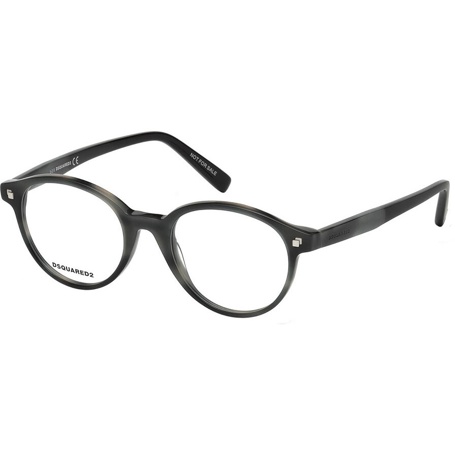 Rame ochelari de vedere unisex Dsquared DQ5227 056 Rotunde originale cu comanda online