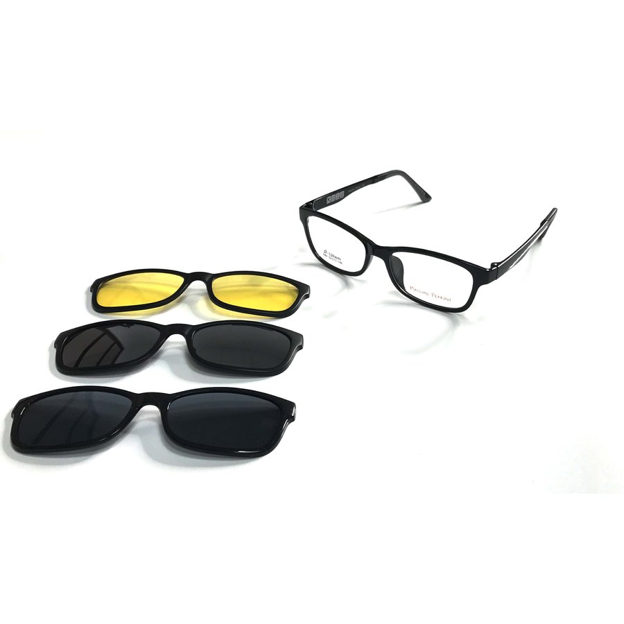 Rame ochelari de vedere unisex Massimo Perrini CLIP-ON 7001 C2 Clip-on originale cu comanda online
