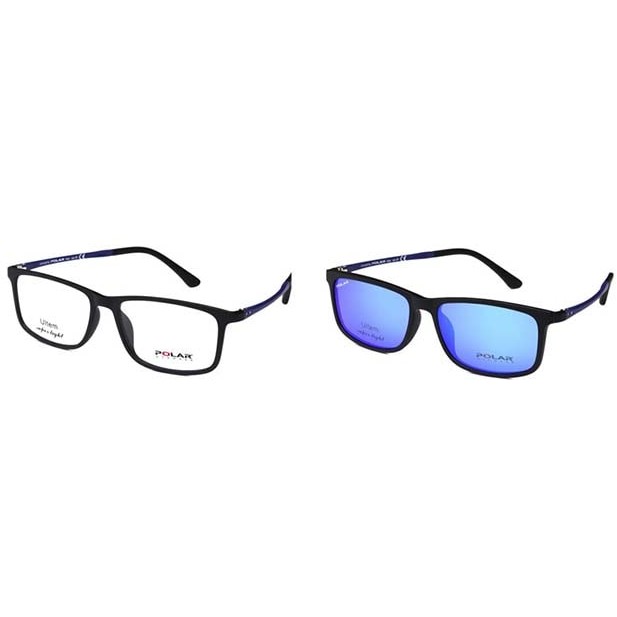Rame ochelari de vedere unisex Polar CLIP-ON 401 | 76/C Clip-on originale cu comanda online