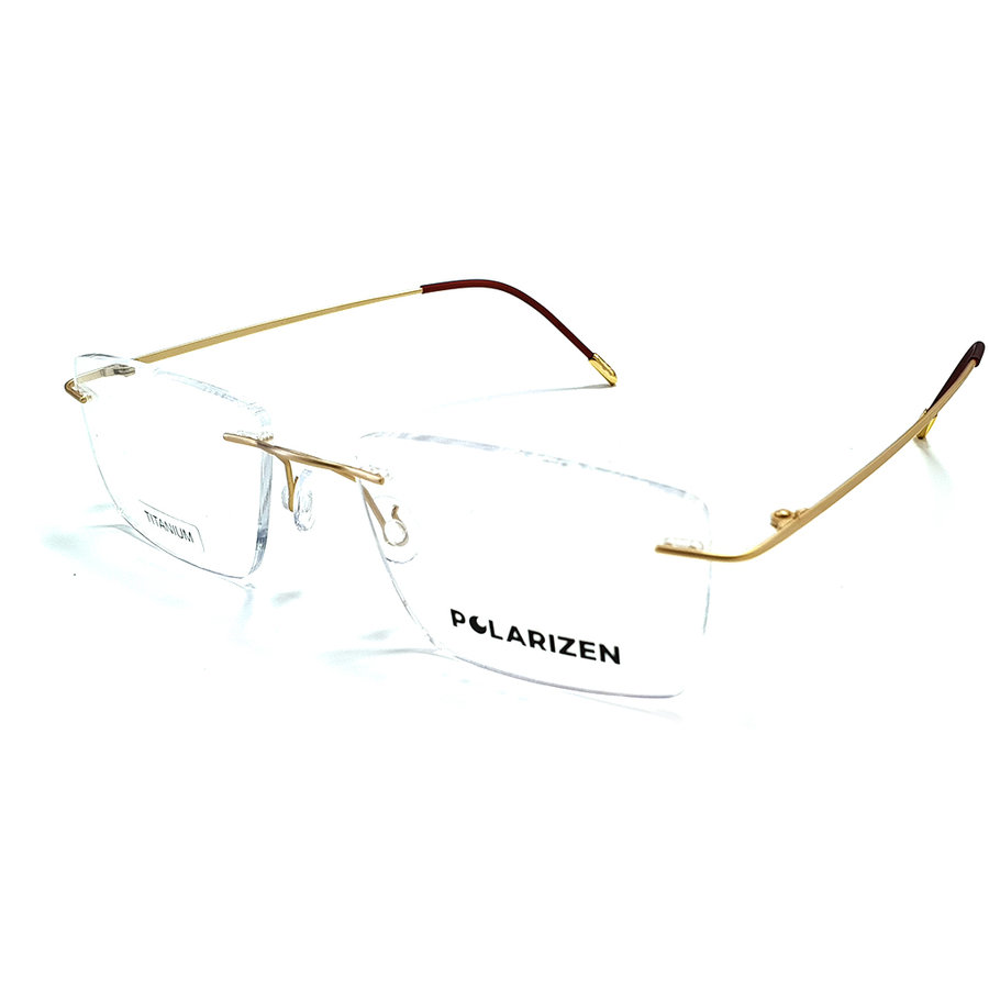Rame ochelari de vedere unisex Polarizen 16011-C1 Rectangulare originale cu comanda online