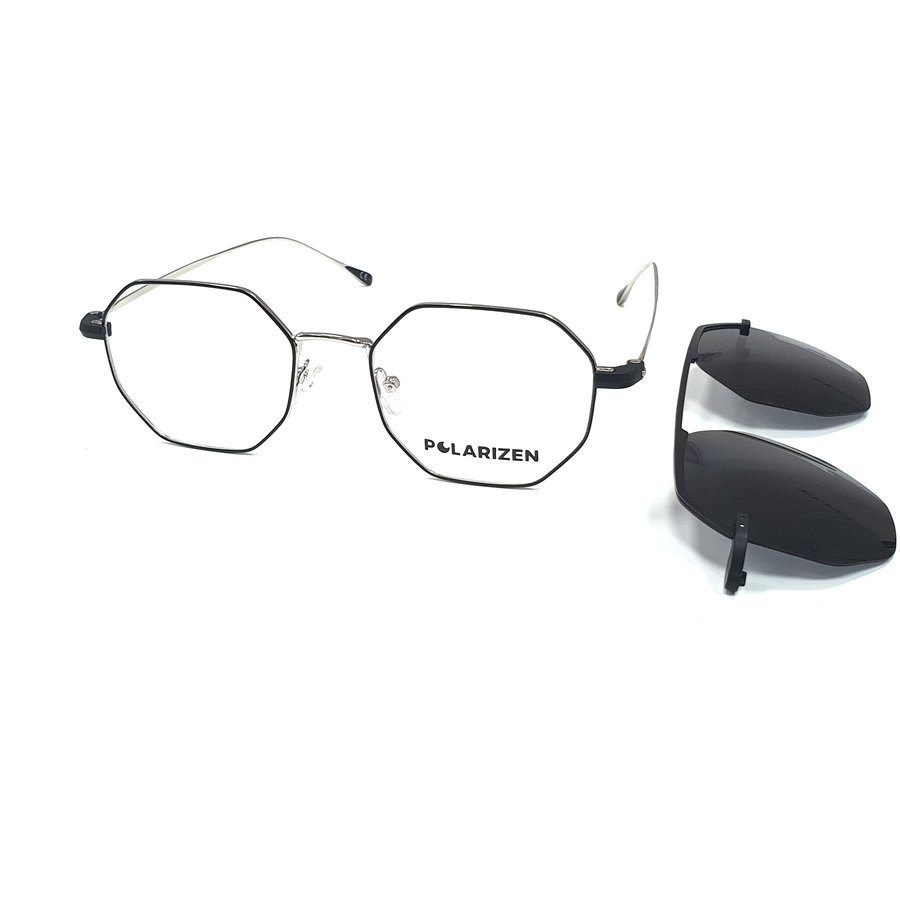 Rame ochelari de vedere unisex Polarizen CLIP-ON DC3044 C3 Clip-on originale cu comanda online