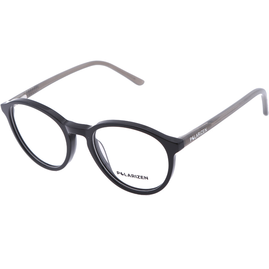 Rame ochelari de vedere unisex Polarizen WD1098 C1 Rotunde originale cu comanda online