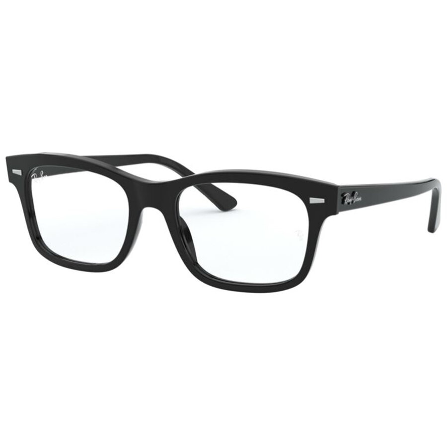 Rame ochelari de vedere unisex Ray-Ban RX5383 2000 Rectangulare originale cu comanda online